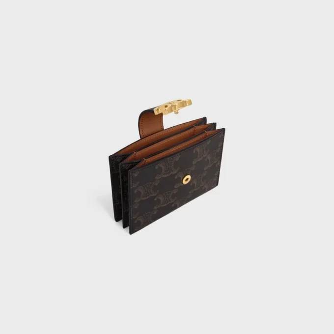 Accordeon Card Holder Nino in Triomphe Canvas Accordeon Card Holder Nino in Triomphe Canvas