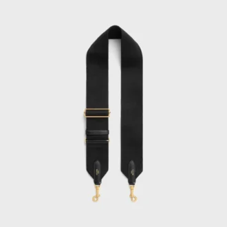 Adjustable Strap in Wool with Gold Finishing Adjustable Strap in Wool with Gold Finishing