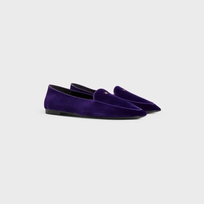 Aura Loafer in Velvet Aura Loafer in Velvet