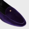 Aura Loafer with Triomphe in Velvet