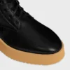 Austin Lace-Up Boot in Shiny Calfskin