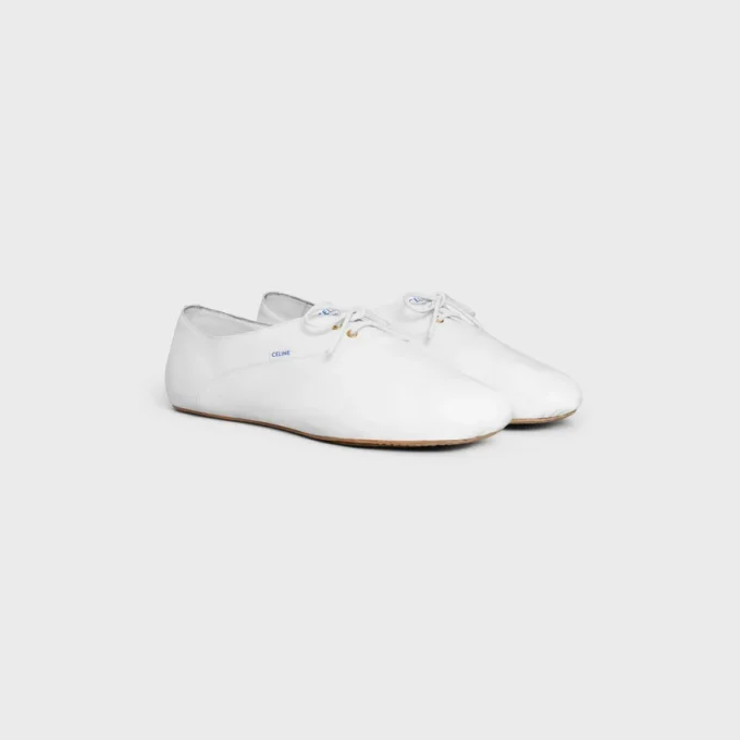 Ballet Lace-Up Shoe in Lambskin