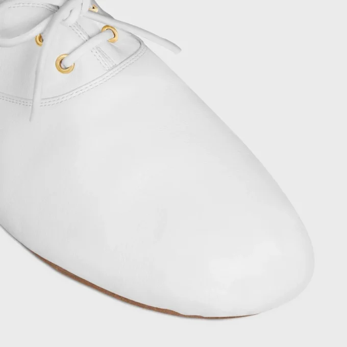 Ballet Lace-Up Shoe in Lambskin
