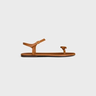 Bay – Triomphe Thong Sandal in Supple Calfskin