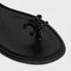 Bay – Triomphe Thong Sandal in Supple Calfskin