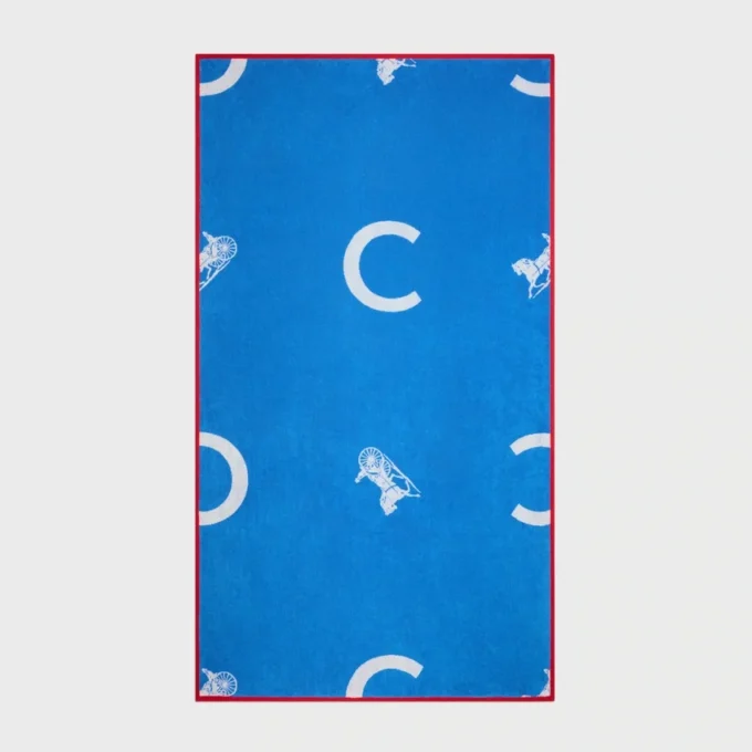 Beach Towel in C Sulky Terry Cotton