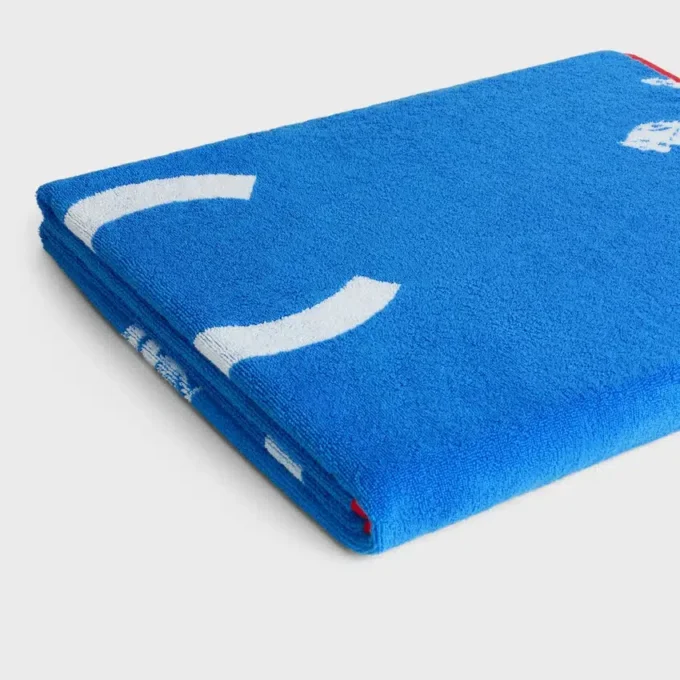 Beach Towel in C Sulky Terry Cotton