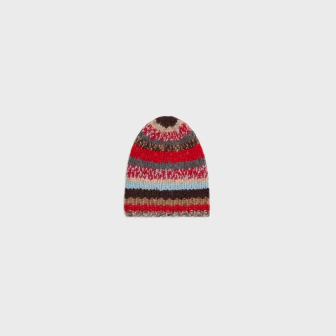 Beanie in Mouline Alpaca and Wool Beanie in Mouline Alpaca and Wool