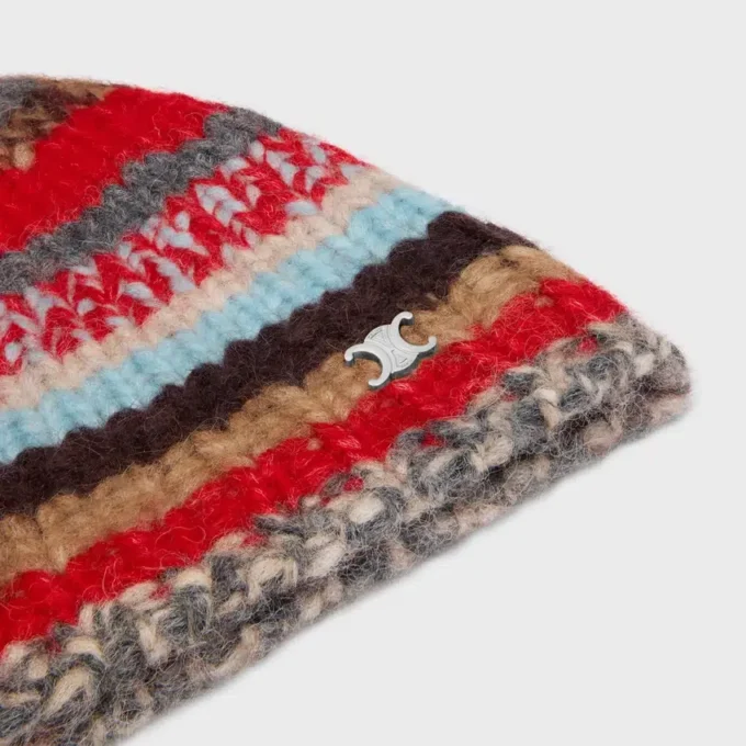 Beanie in Mouline Alpaca and Wool Beanie in Mouline Alpaca and Wool