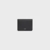 Bi-Fold Card Holder in Grained Calfskin