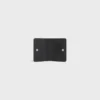 Bi-Fold Card Holder in Grained Calfskin