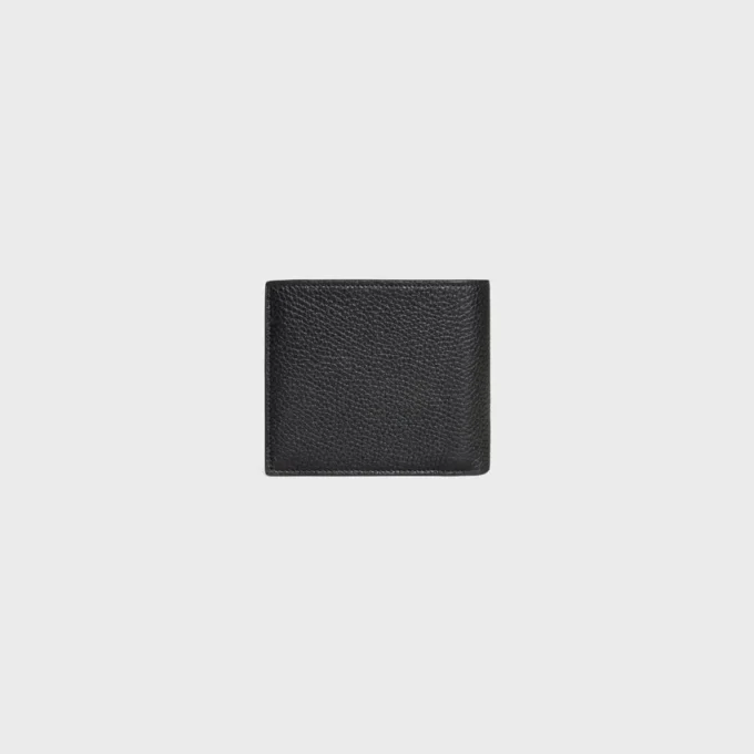 Bi-Fold Card Holder in Grained Calfskin