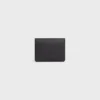 Bi-Fold Card Holder in Grained Calfskin
