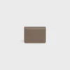 Bi-Fold Card Holder in Grained Calfskin