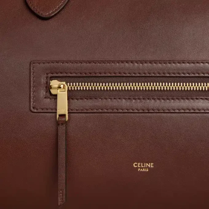 Big Luggage in Supple Shiny Lambskin
