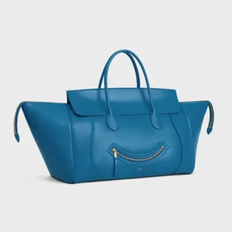 Big Smile Luggage in Glossy Calfskin
