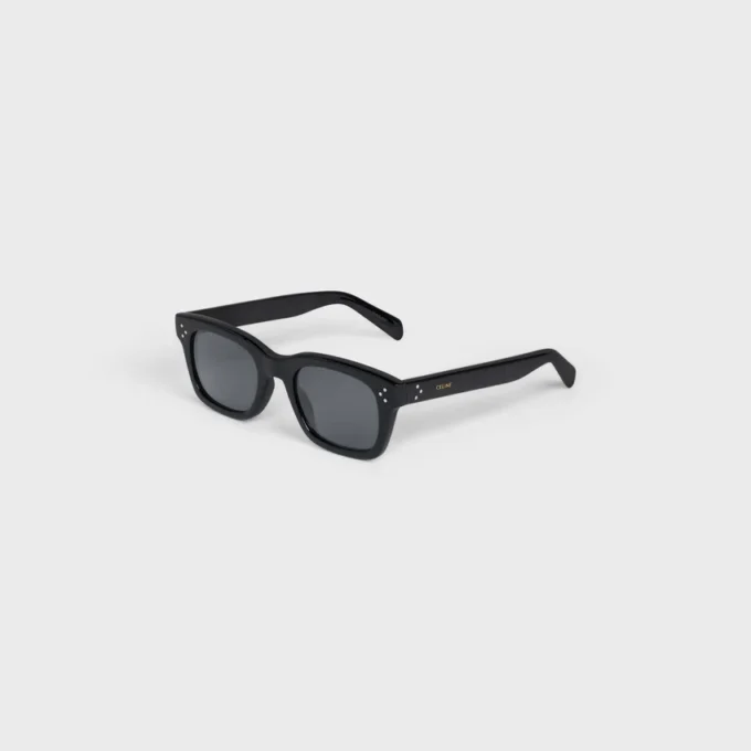 Black Frame 41 Sunglasses in Acetate