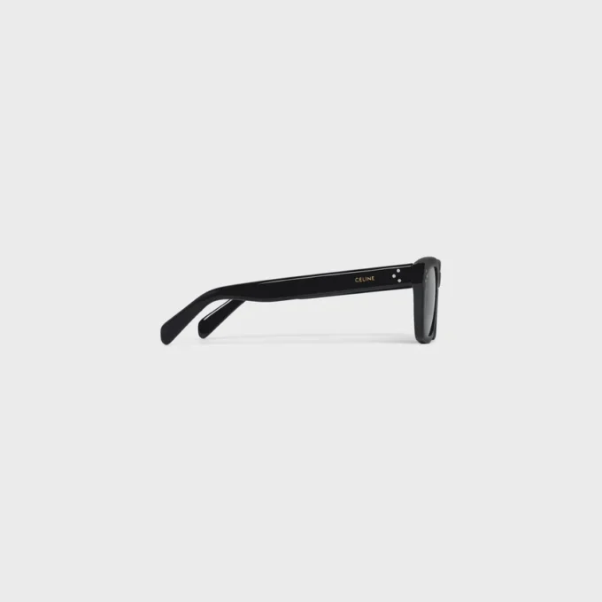 Black Frame 41 Sunglasses in Acetate