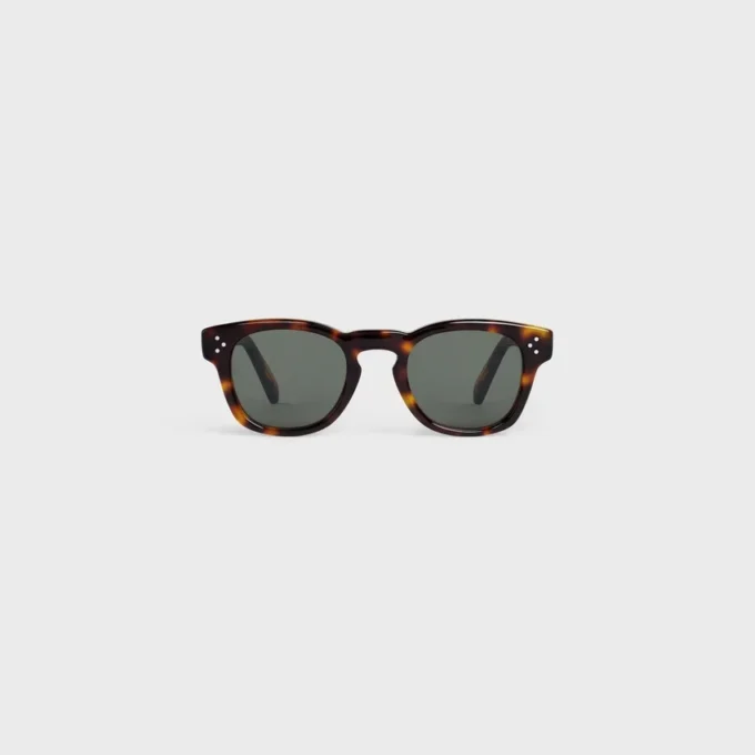 Black Frame 42 Sunglasses in Acetate