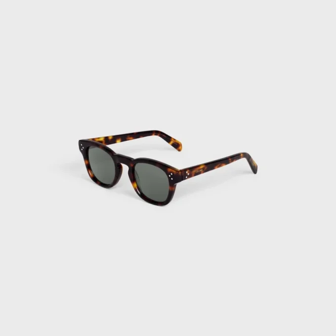 Black Frame 42 Sunglasses in Acetate