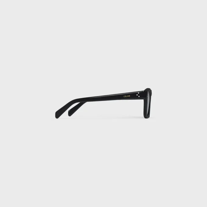 Black Frame 42 Sunglasses in Acetate