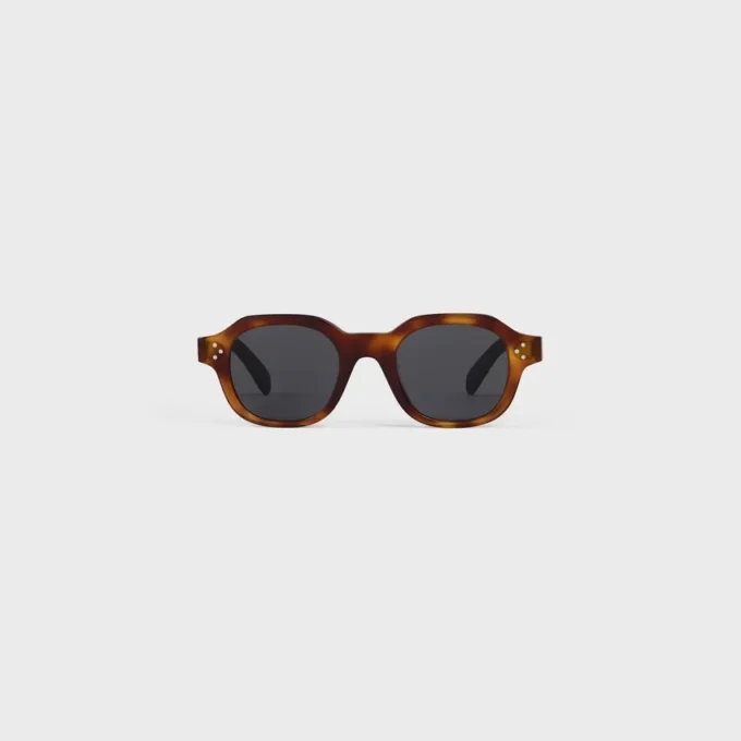 Black Frame 60 Sunglasses in Acetate