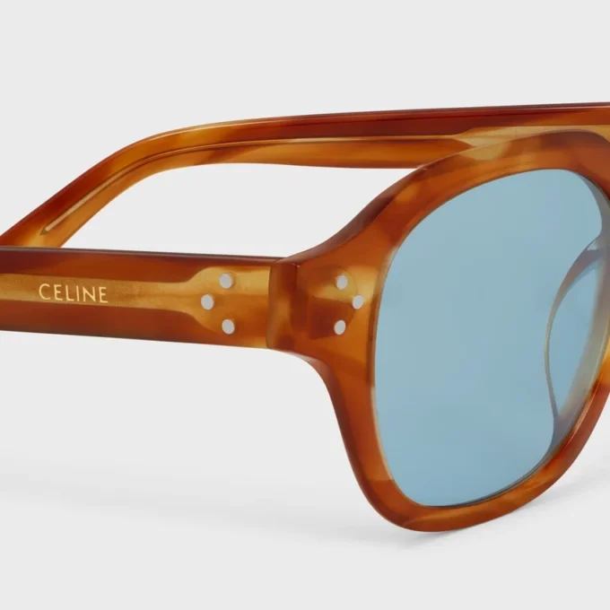 Black Frame 60 Sunglasses in Acetate Black Frame 60 Sunglasses in Acetate