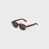 Black Frame 60 Sunglasses in Acetate