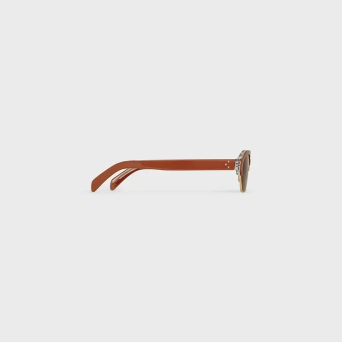 Black Frame 63 Sunglasses in Acetate and Metal