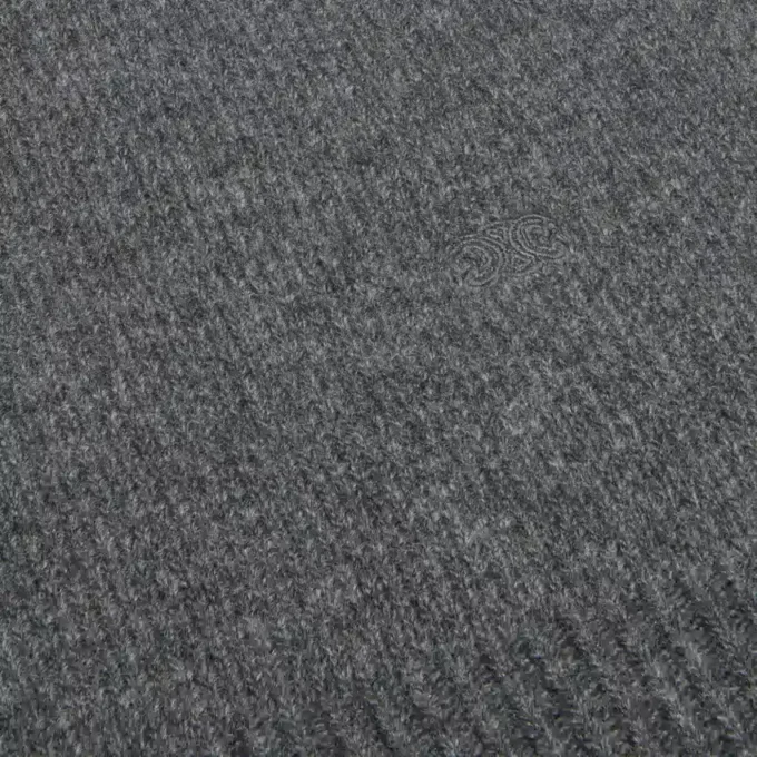 Boatneck Sweater in Wool and Cashmere