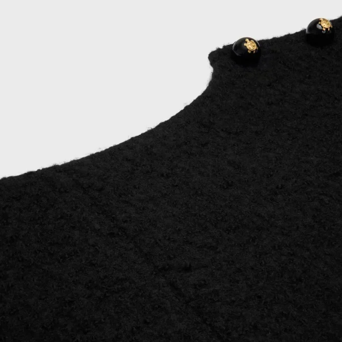 Boatneck Top in Cashmere and Wool Natta