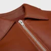 Bomber Jacket in Soft Lambskin