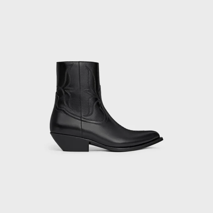 Boot Leon in Shiny Calfskin