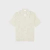Bowling Shirt in Micro Triomphe Print Viscose