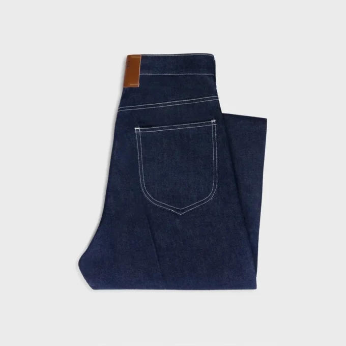 Boyfriend Jeans 002 in Lightweight Indigo Denim Boyfriend Jeans 002 in Lightweight Indigo Denim