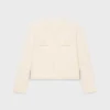 Brompton Jacket in Wool Silk Gabardine