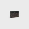 Card Holder in Triomphe Canvas and Calfskin