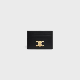 Card Holder Triomphe in Shiny Calfskin