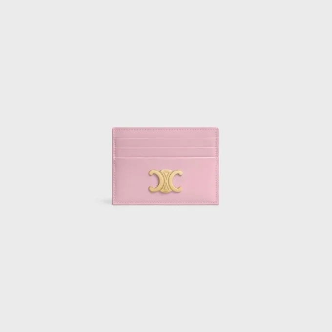 Card Holder Triomphe in Shiny Calfskin Card Holder Triomphe in Shiny Calfskin
