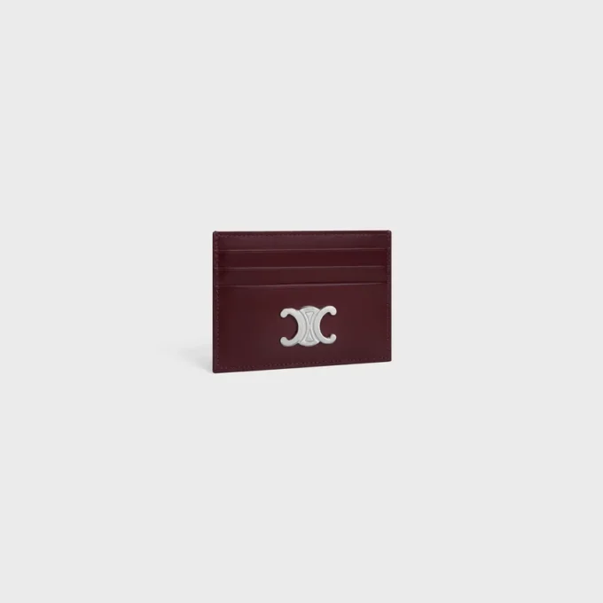 Card Holder Triomphe in Shiny Calfskin Card Holder Triomphe in Shiny Calfskin