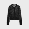 Cardigan in Cotton Crochet
