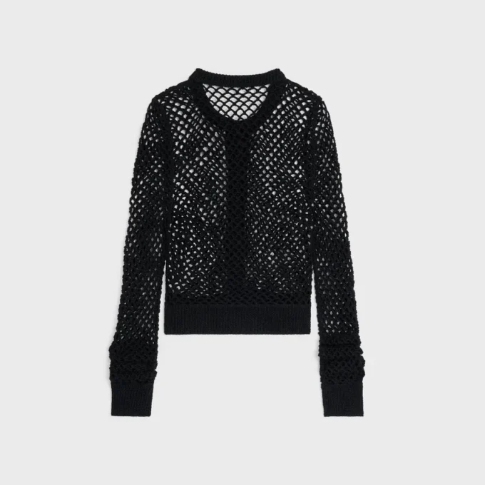 Cardigan in Cotton Crochet
