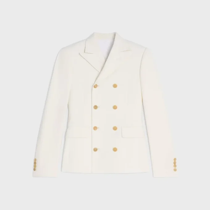 Cavaliere Jacket in Stretch Wool Gabardine