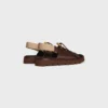 Celine Billie Chunky Sandale  in Calfskin and Textile