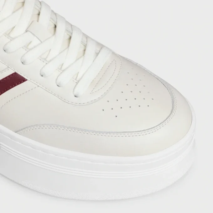 Celine – Block Sneakers with Back Triomphe and Wedge Outsole in Calfskin
