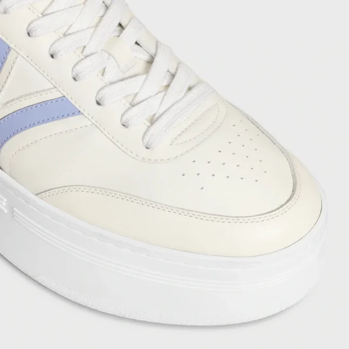 Celine – Block Sneakers with Back Triomphe and Wedge Outsole in Calfskin