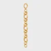 Celine Charms Heritage Chunky Bracelet in Brass with Gold Finish