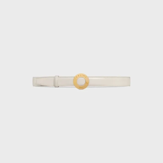 Celine Disc Buckle & Reversible Strap 25Mm