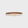 Celine Disc Buckle & Reversible Strap 25Mm