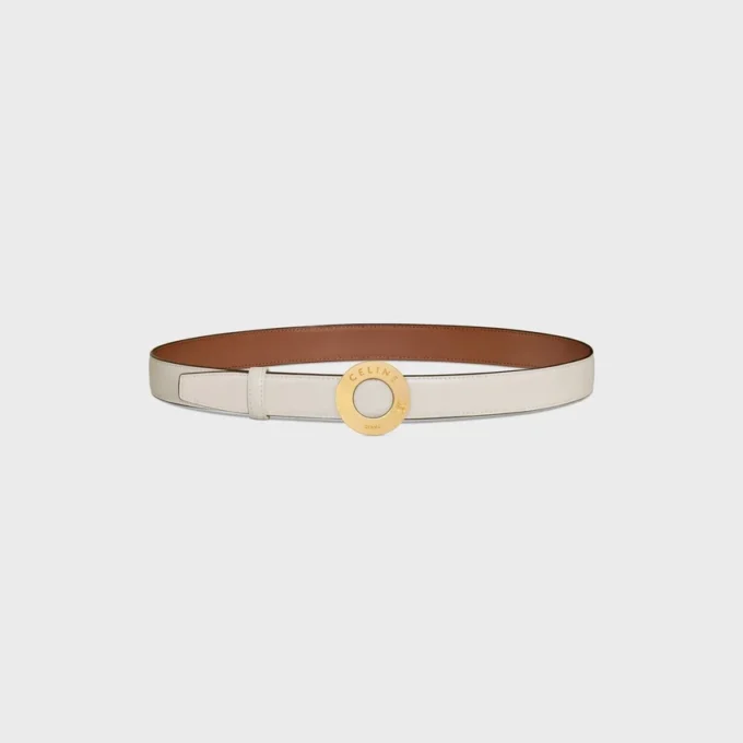 Celine Disc Buckle & Reversible Strap 25Mm